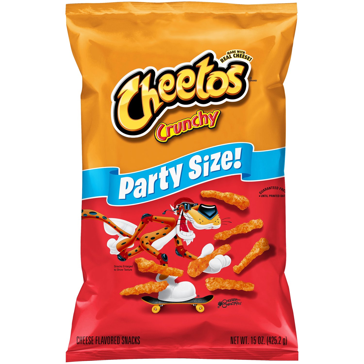 Cheetos Crunchy Flamin' Hot Cheese Flavoured Snacks - 8.5 oz (2840058989)  for sale online