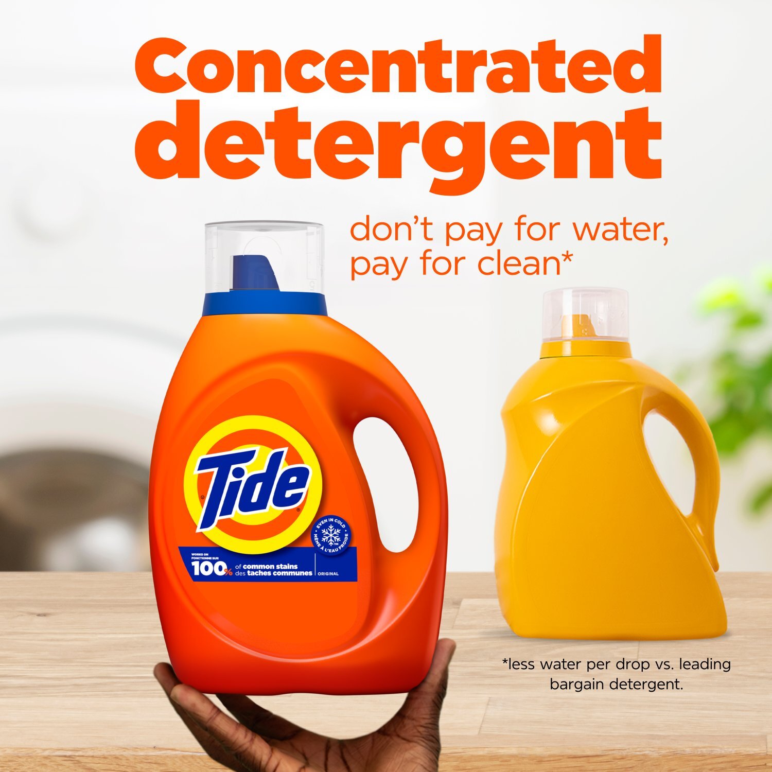 Tide HEC Liquid Laundry Detergent, Original Scent, 60 fl oz, 48 Loads Image 5 of 12