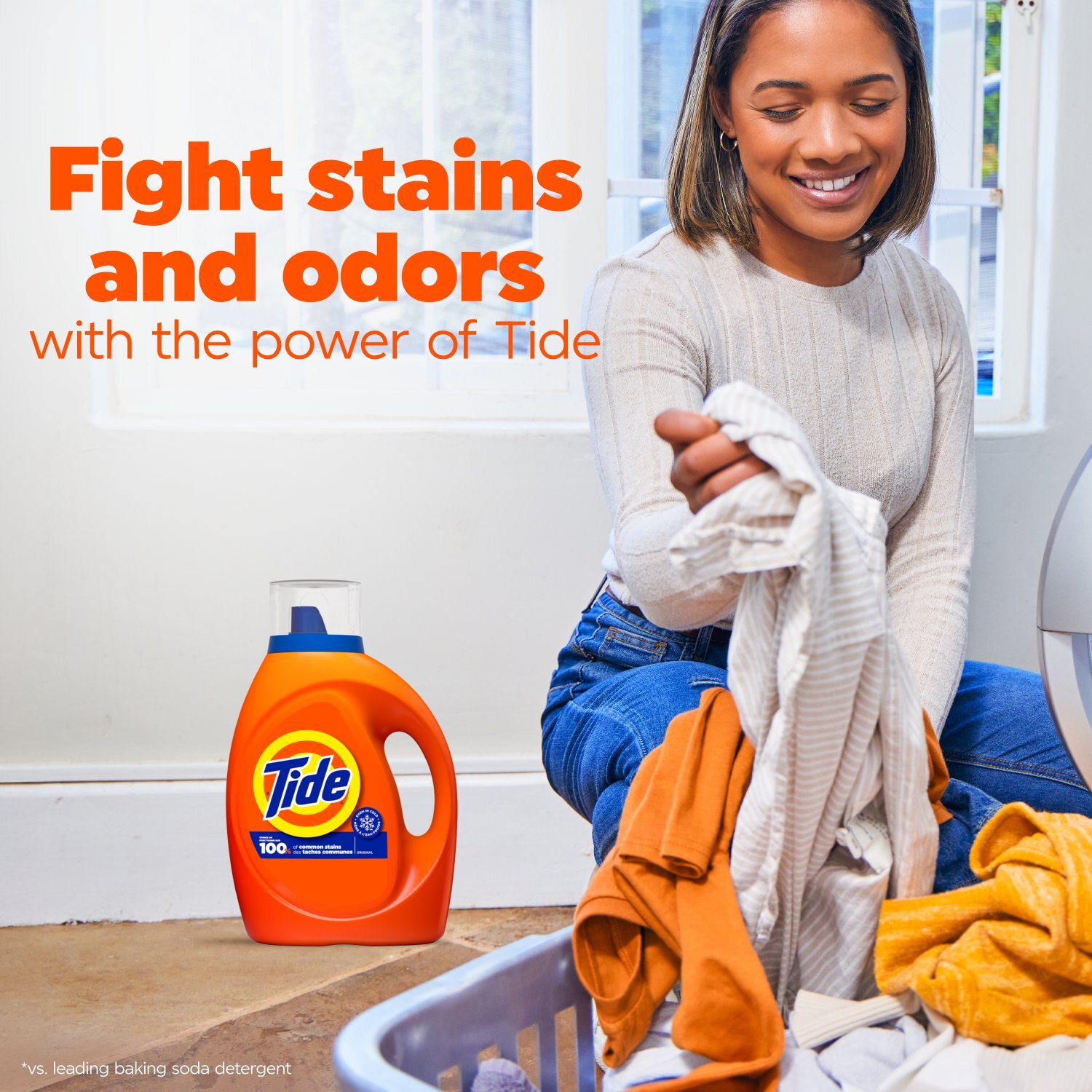 Tide HEC Liquid Laundry Detergent, Original Scent, 60 fl oz, 48 Loads Image 6 of 12