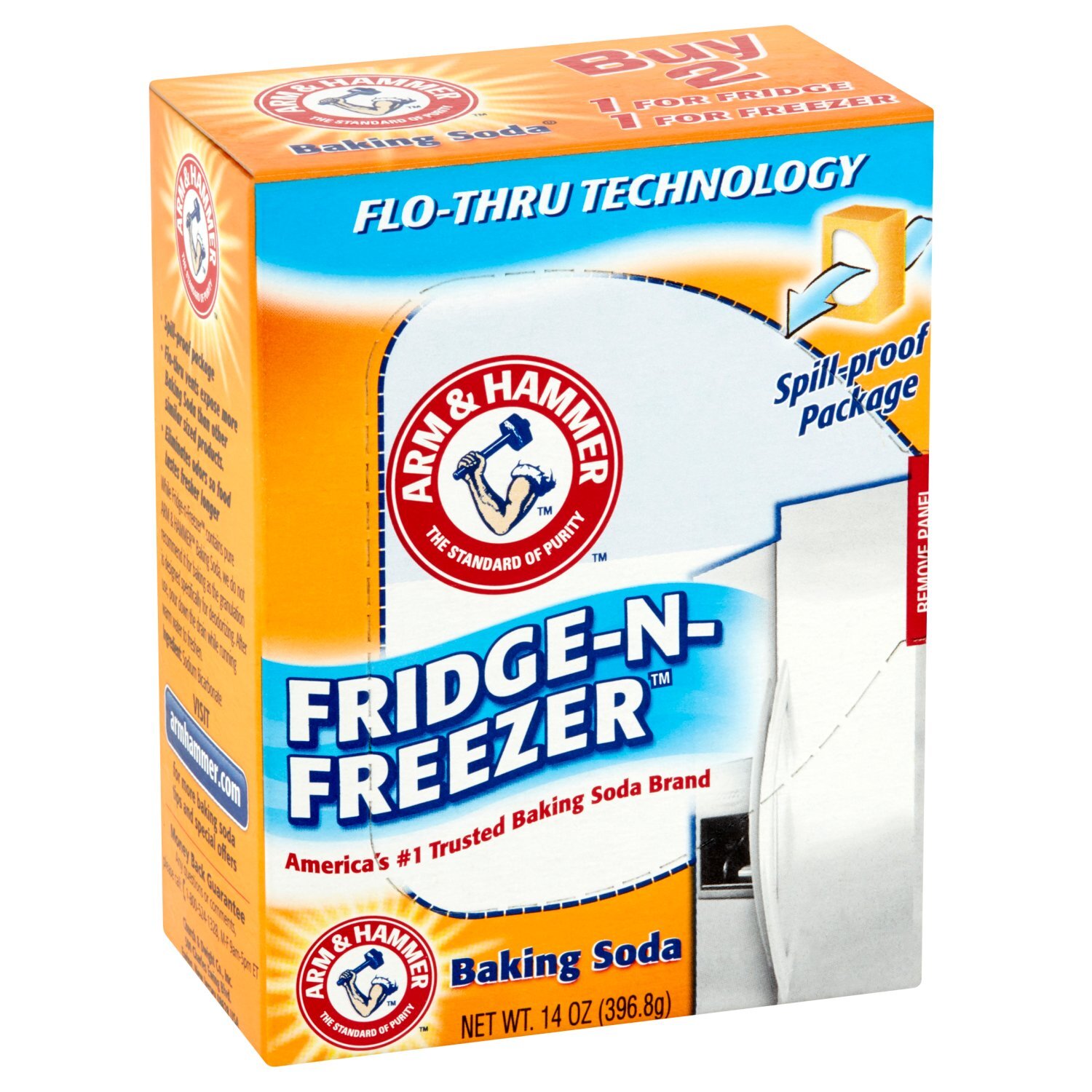 Arm & Hammer Fridge-N-Freezer Baking Soda, 14 oz - Fairway
