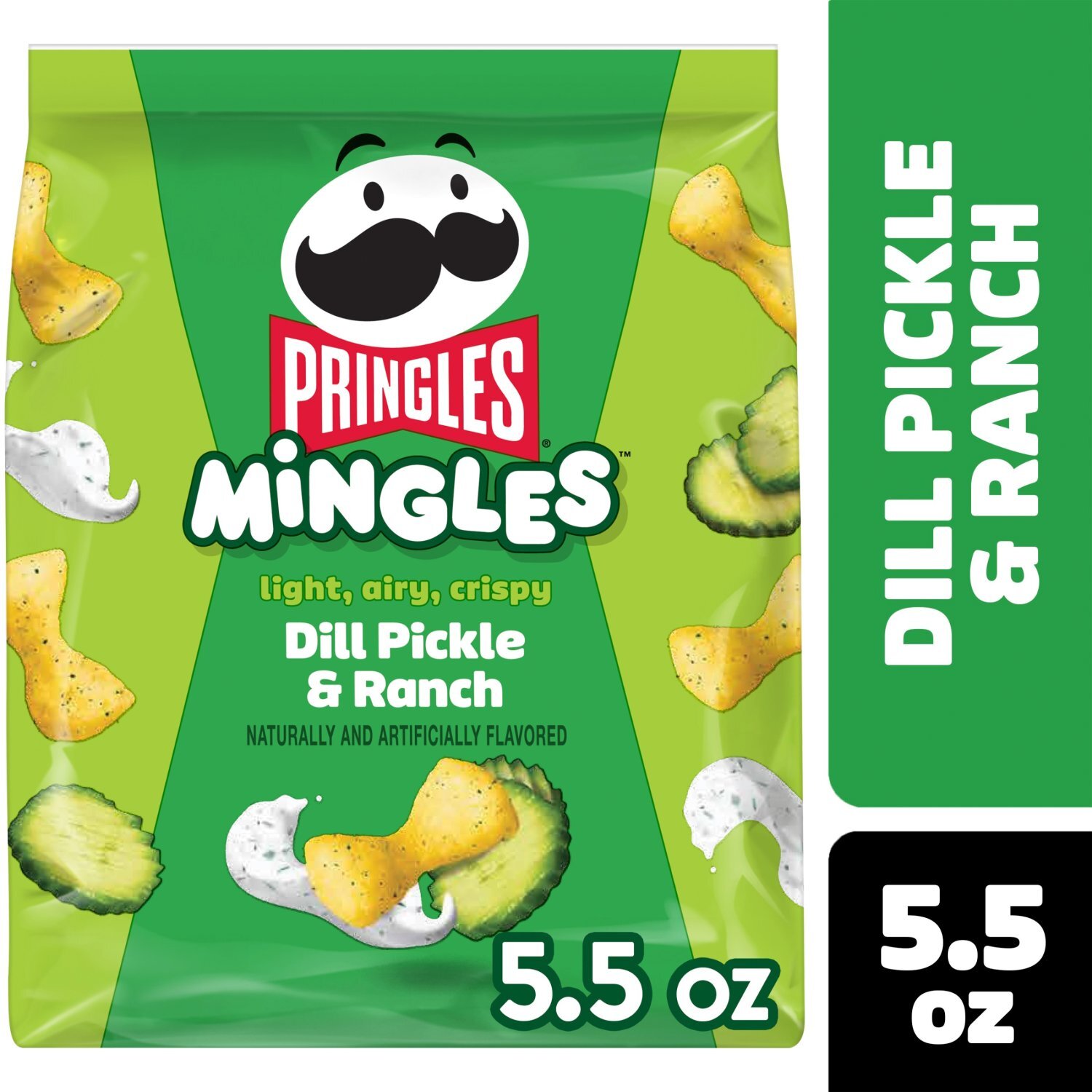 Pringles Mingles Dill Pickle & Ranch Puffed Snacks, 5.5 oz - ShopRite