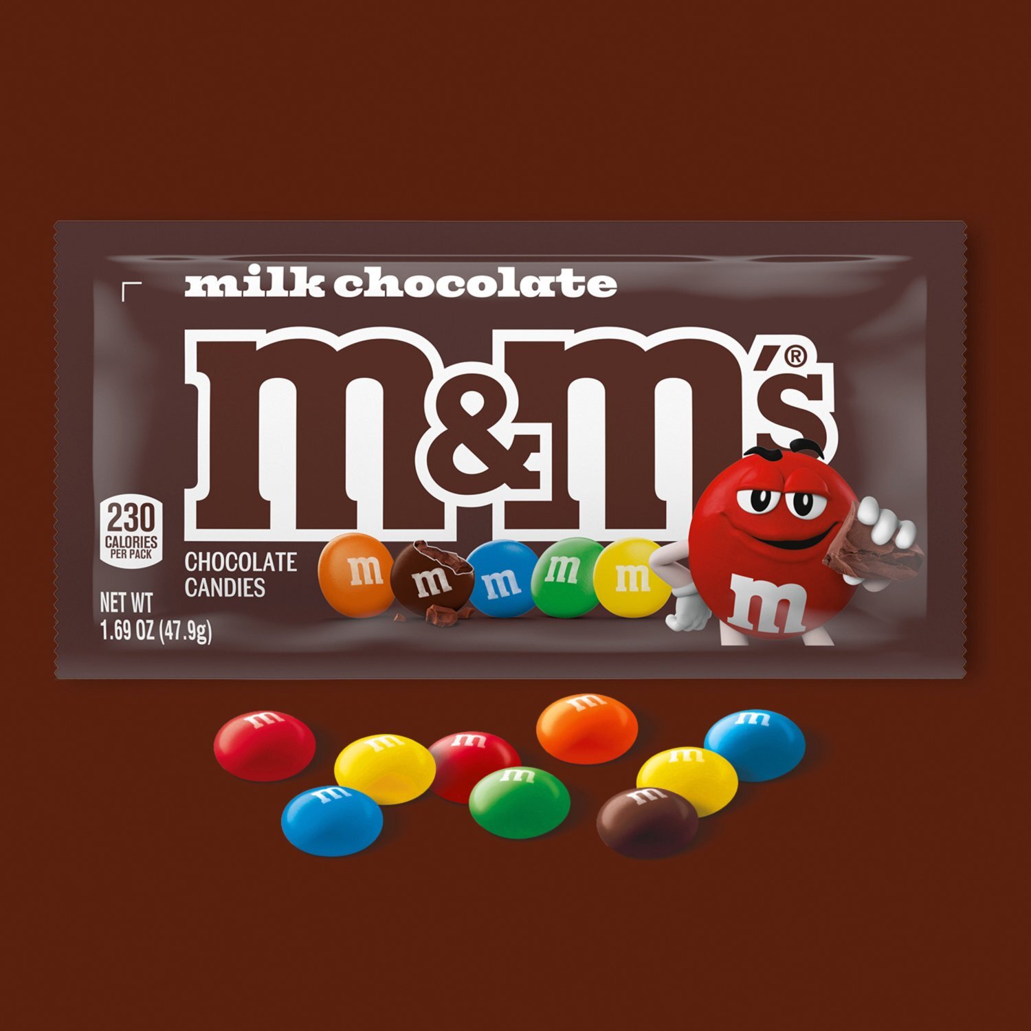 M&M's Milk Chocolate Candies, 1.69 oz - The Fresh Grocer