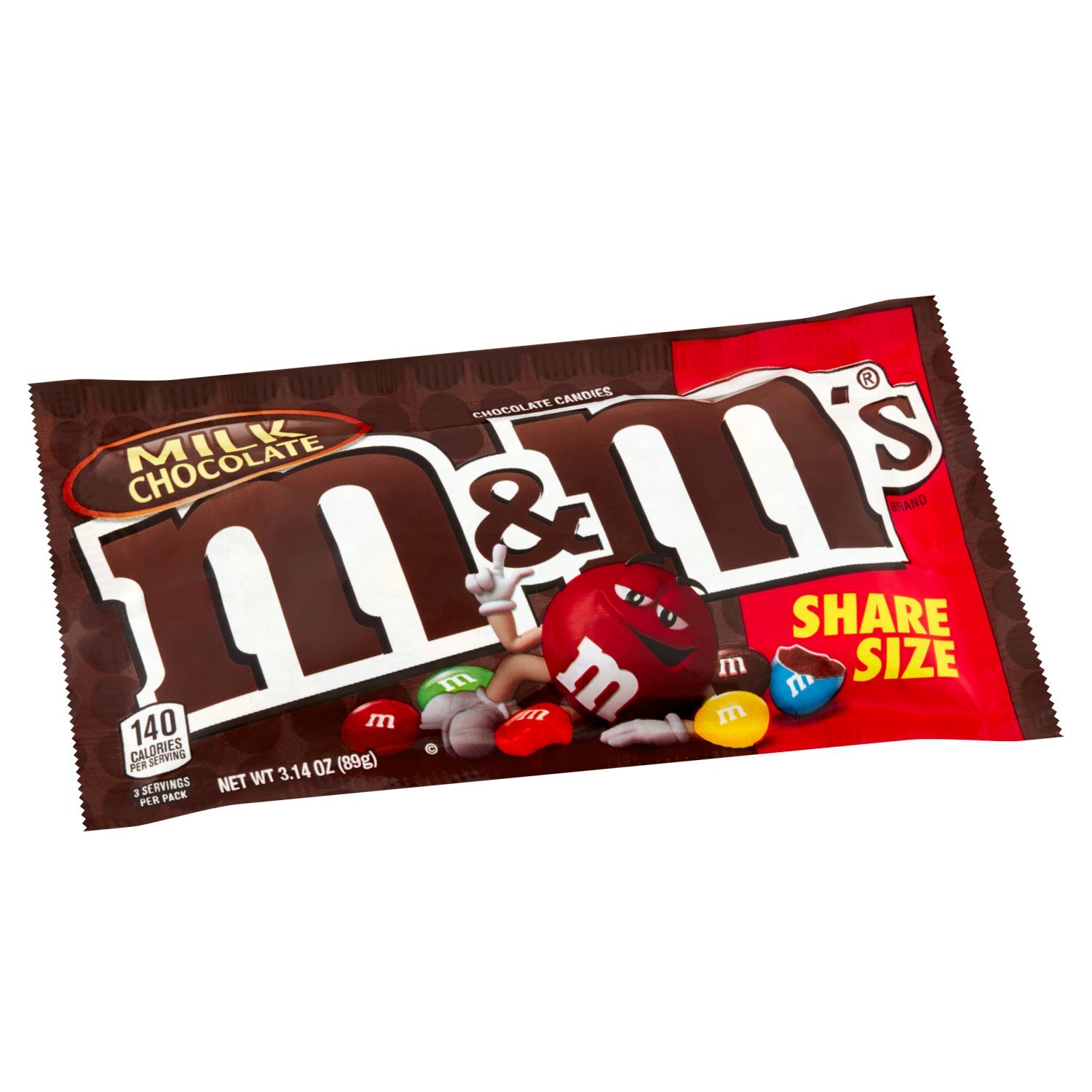 M&M's Milk Chocolate Candies Share Size, 3.14 oz - The Fresh Grocer
