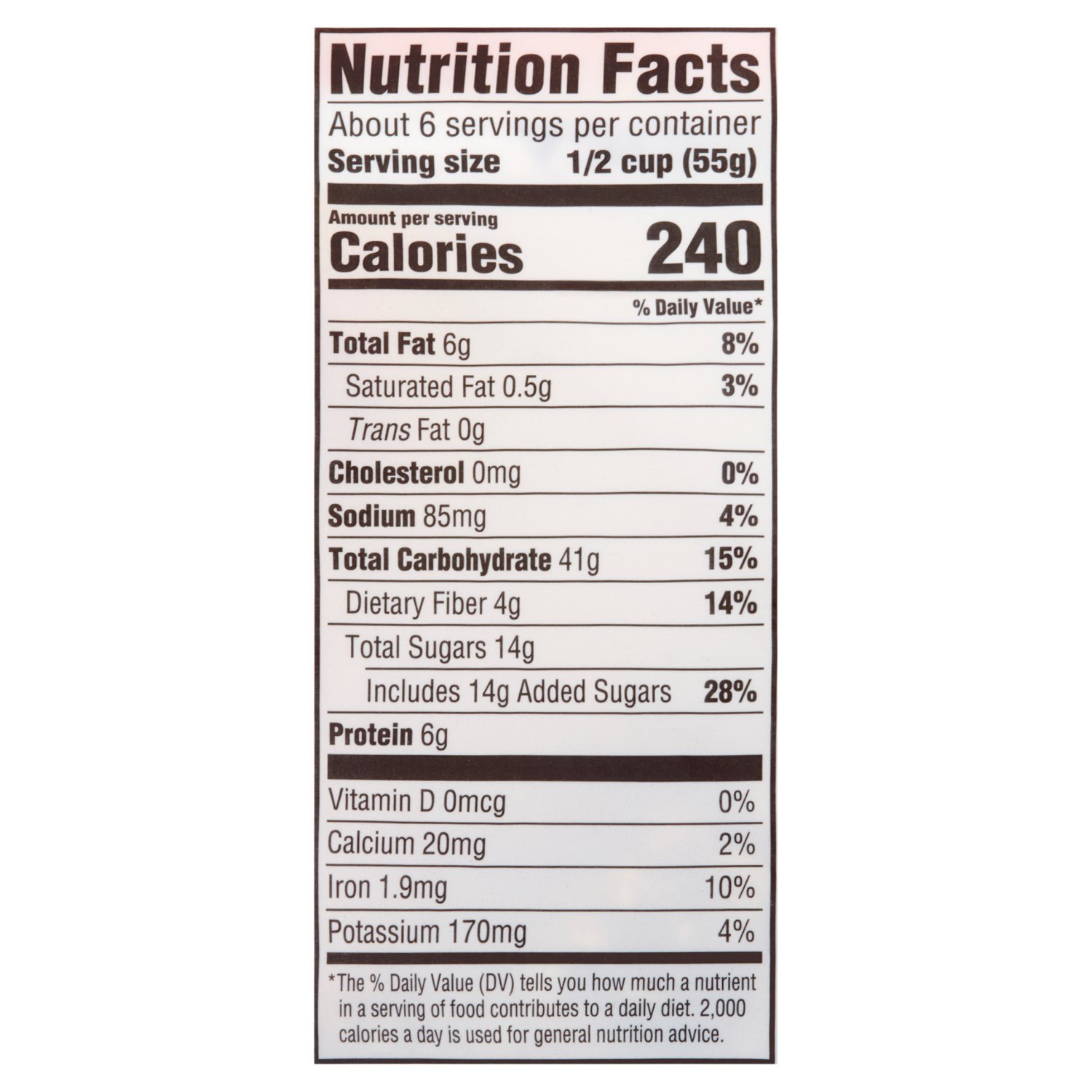 Wholesome Pantry Organic Oats and Honey Granola, 12 oz Image 2 of 6