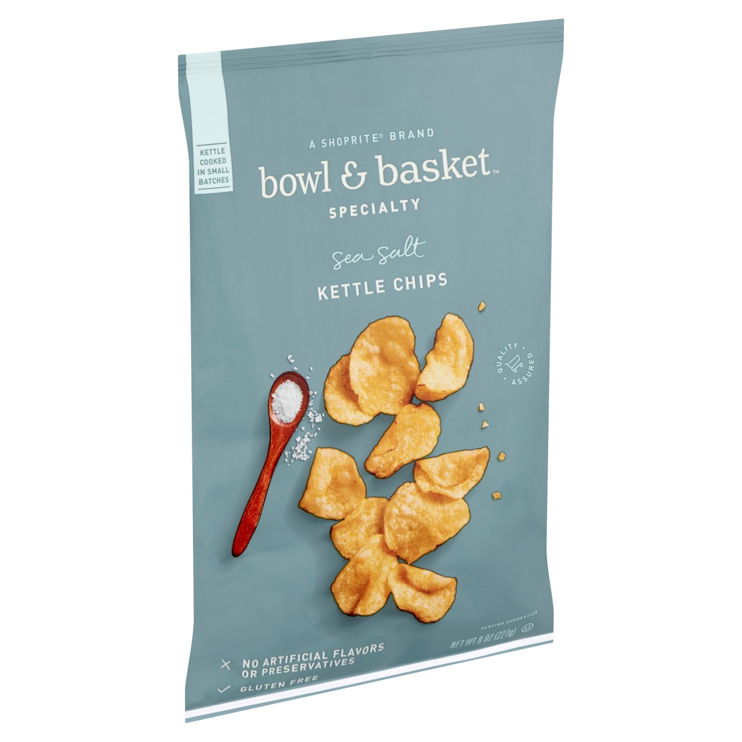 Bowl & Basket Specialty Sea Salt Kettle Chips, 8 oz Image 5 of 5