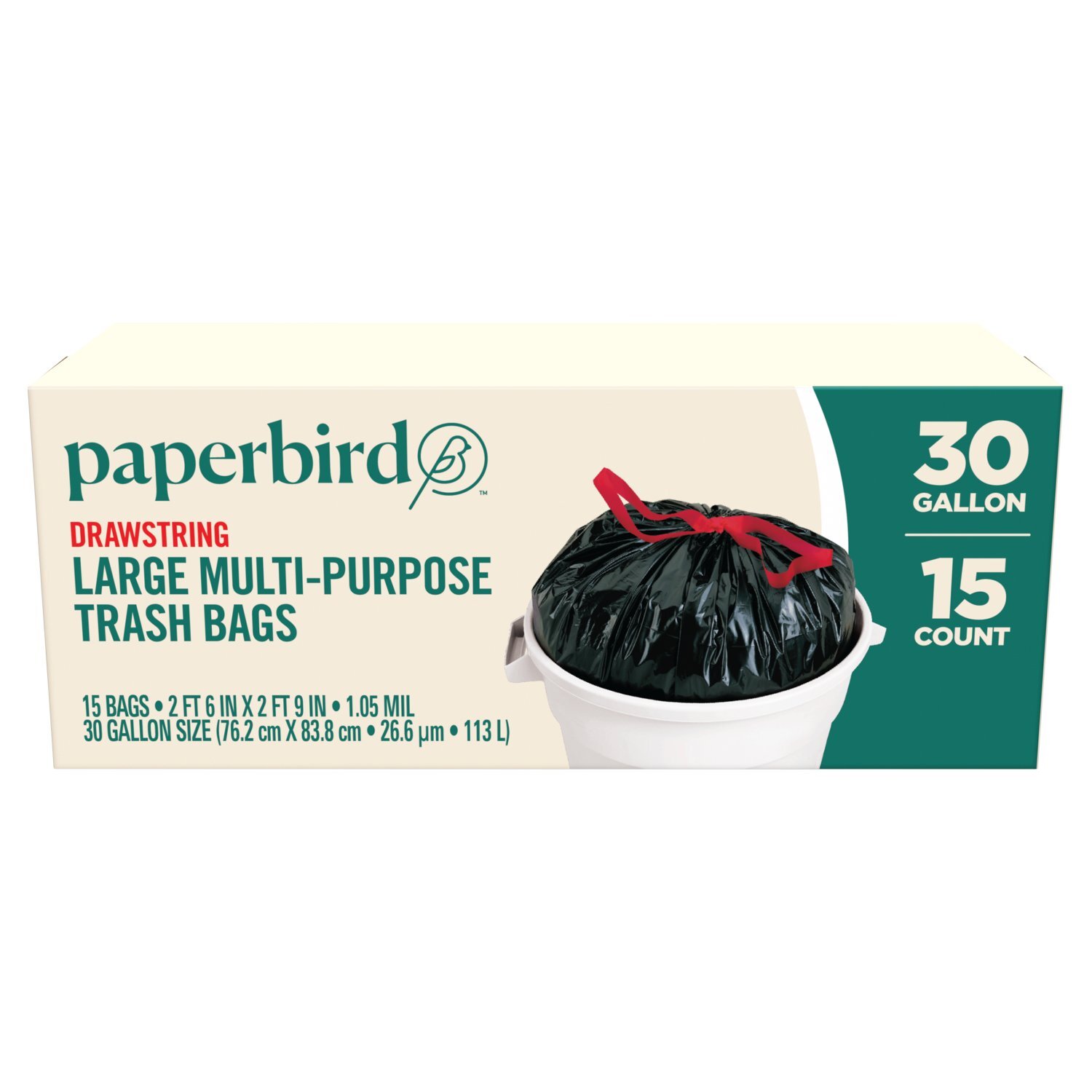 15 Trash Bags