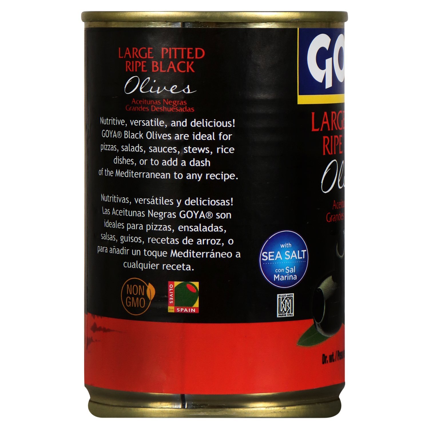 Goya Large Pitted Ripe Black Olives, 6 oz - Fairway