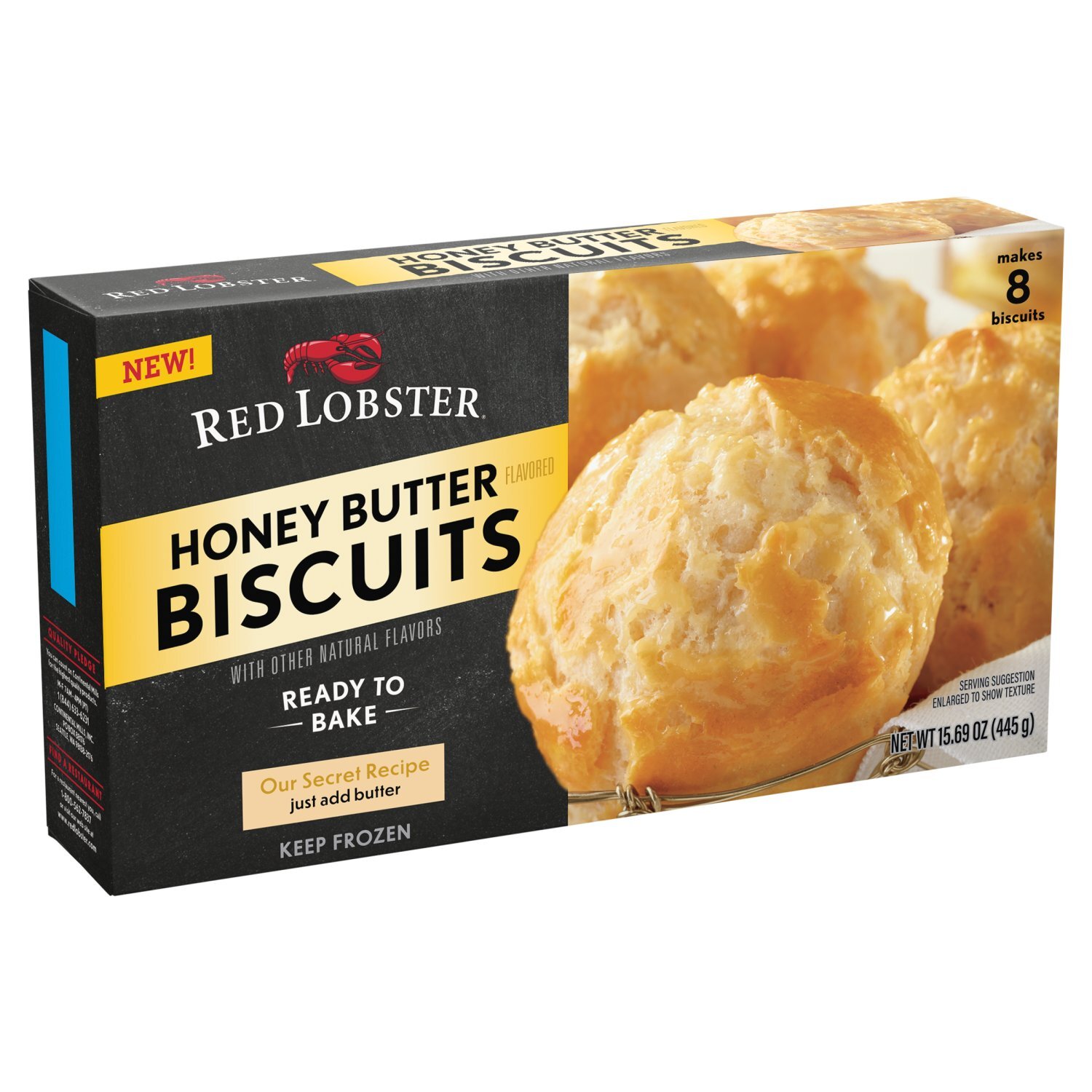 Red Lobster Honey Butter Flavored Biscuits, 15.69 oz Image 10 of 10