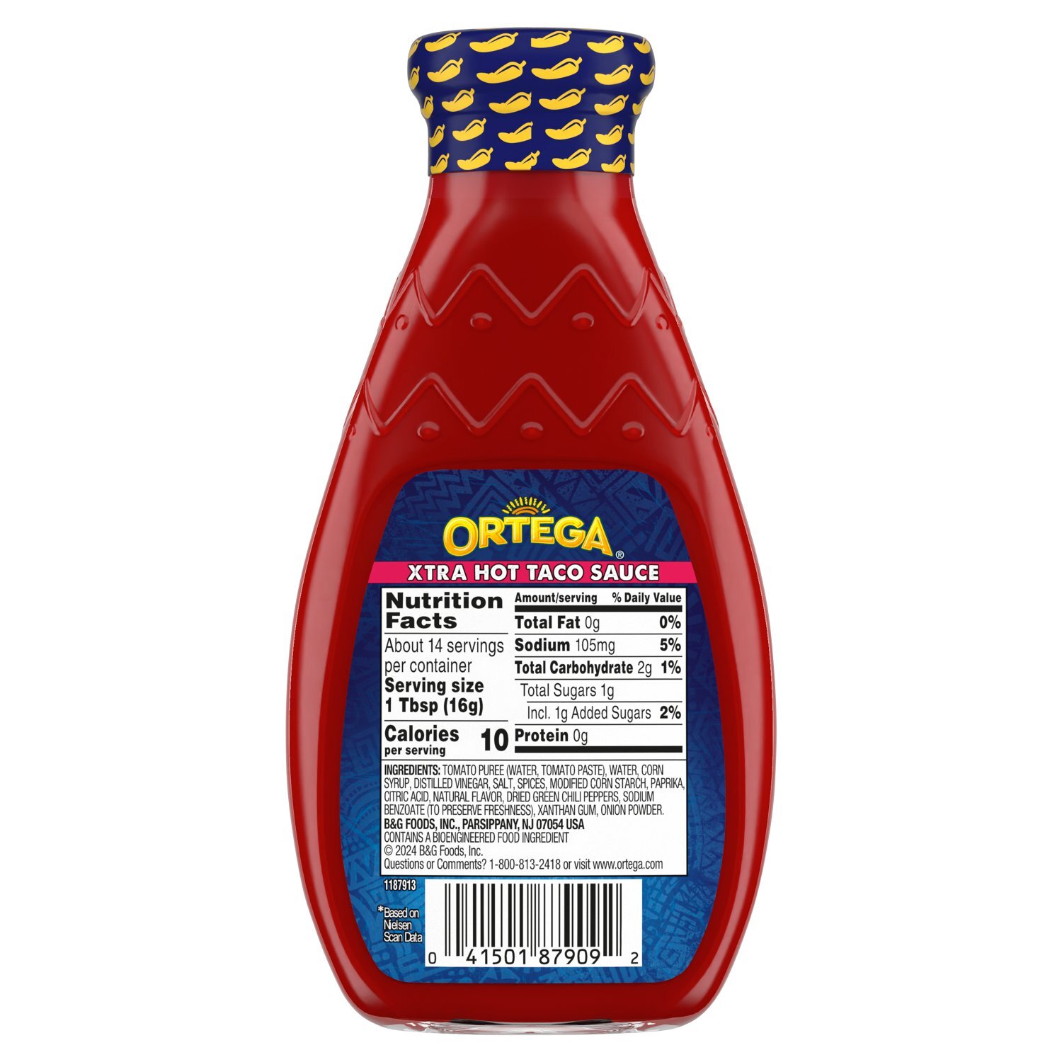 Ortega Xtra Hot Original Taco Sauce, 8 oz - The Fresh Grocer