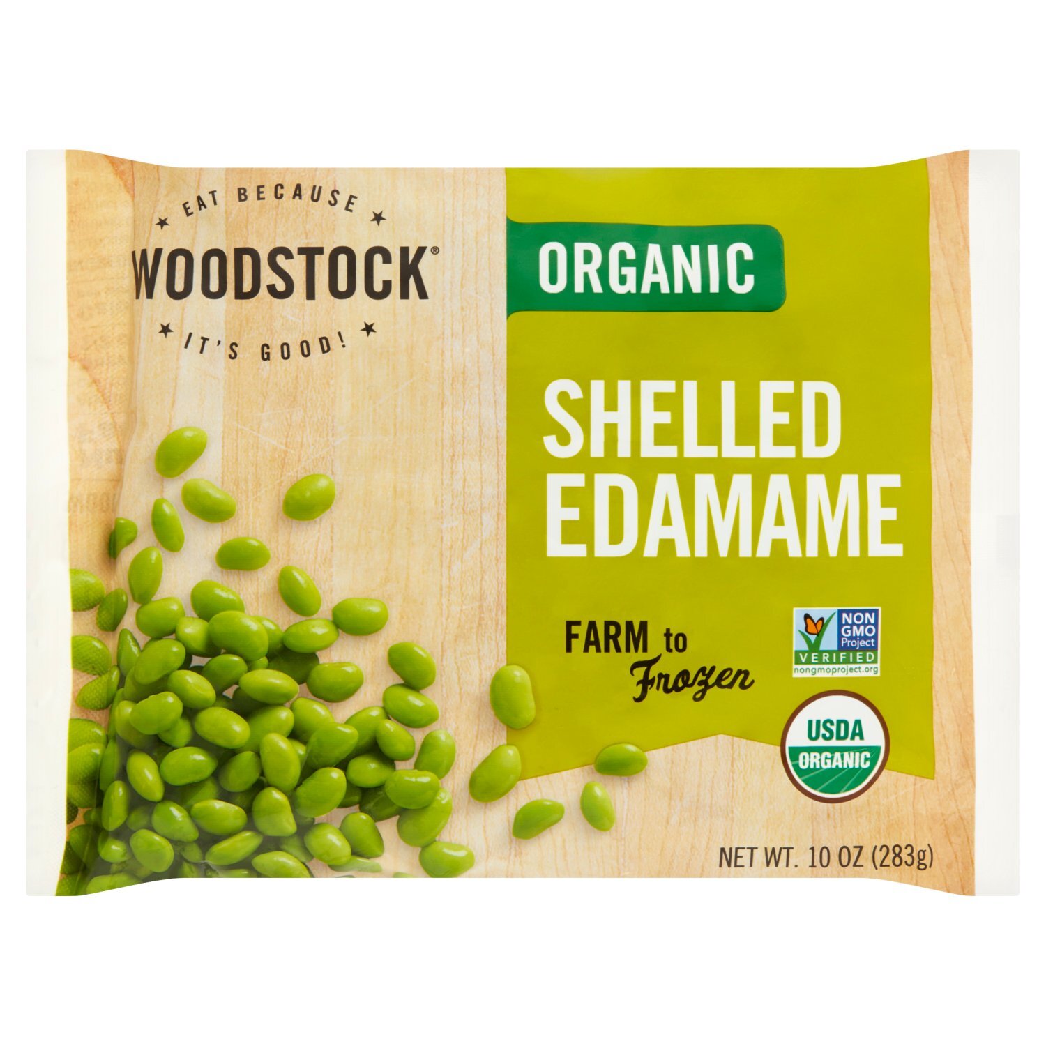 Woodstock Organic Shelled Edamame, 10 oz - Fairway Woodstock Organic Shelled Edamame, 10 oz - Fairway