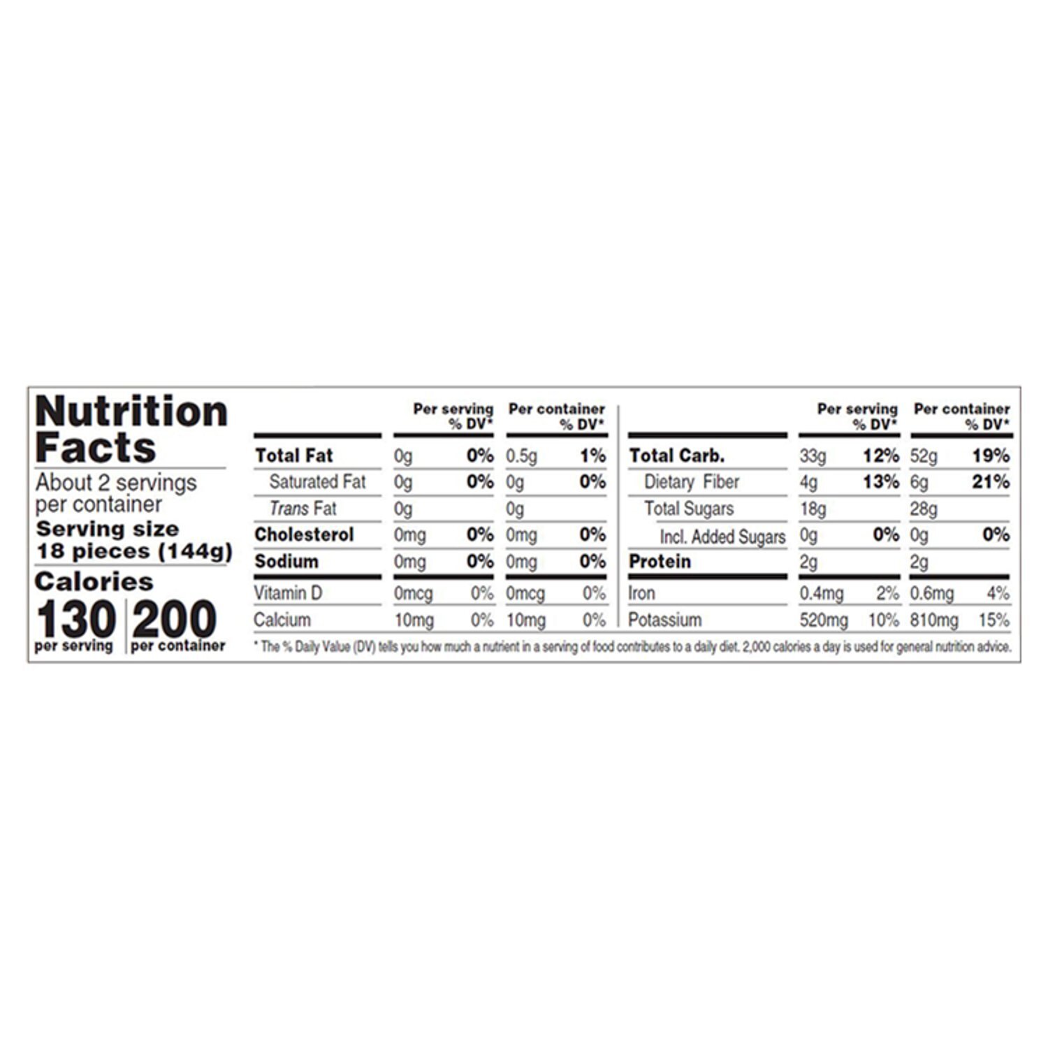 WOODSTOCK Organic Slices of Banana, 8 oz Image 2 of 5