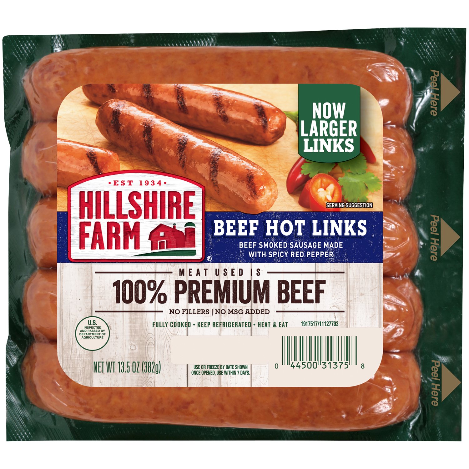 Hot Smoked Sausage  Hillshire Farm® Brand