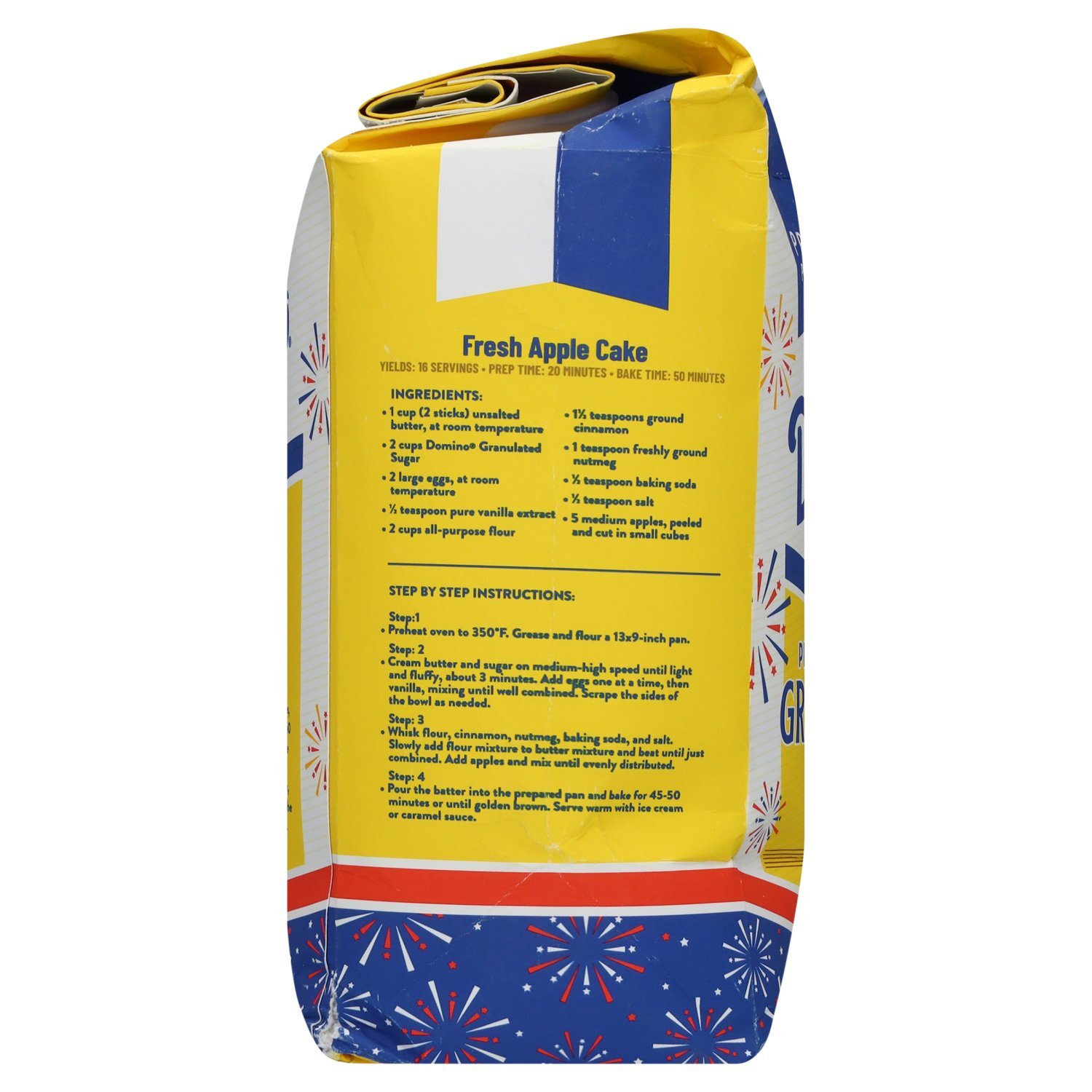 Domino Premium Pure Cane Granulated Sugar, 4 lb Image 7 of 8