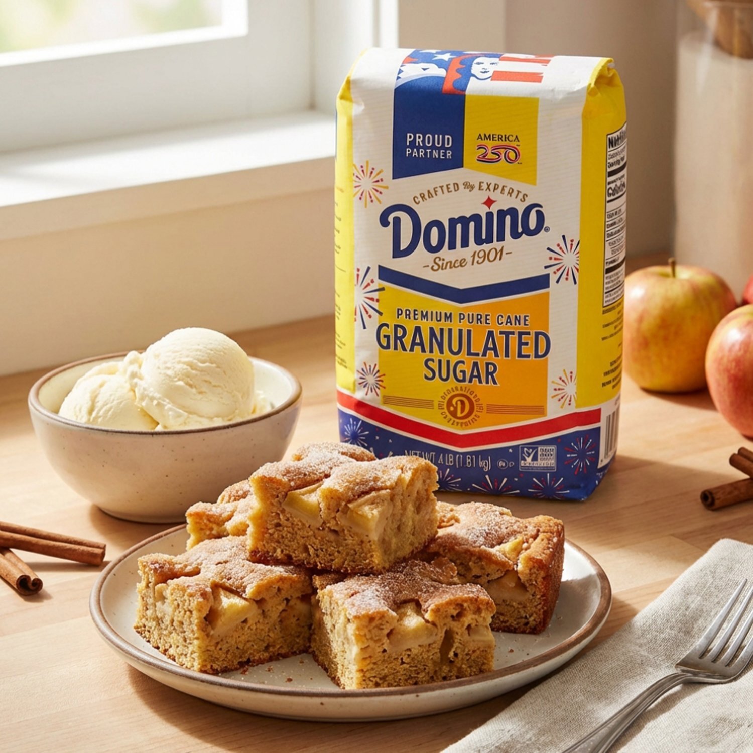 Domino Premium Pure Cane Granulated Sugar, 4 lb Image 3 of 8