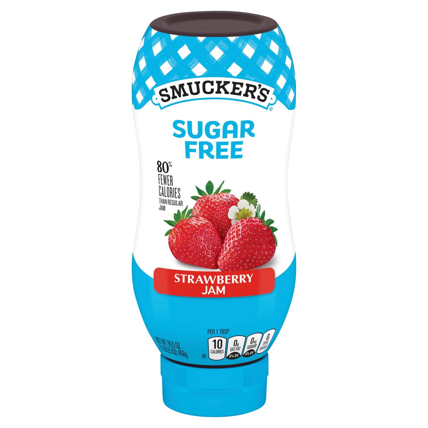 Smucker's Squeeze Sugar Free Strawberry Jam, 16.5 oz - The Smucker's Squeeze Sugar Free Strawberry Jam, 16.5 oz - The