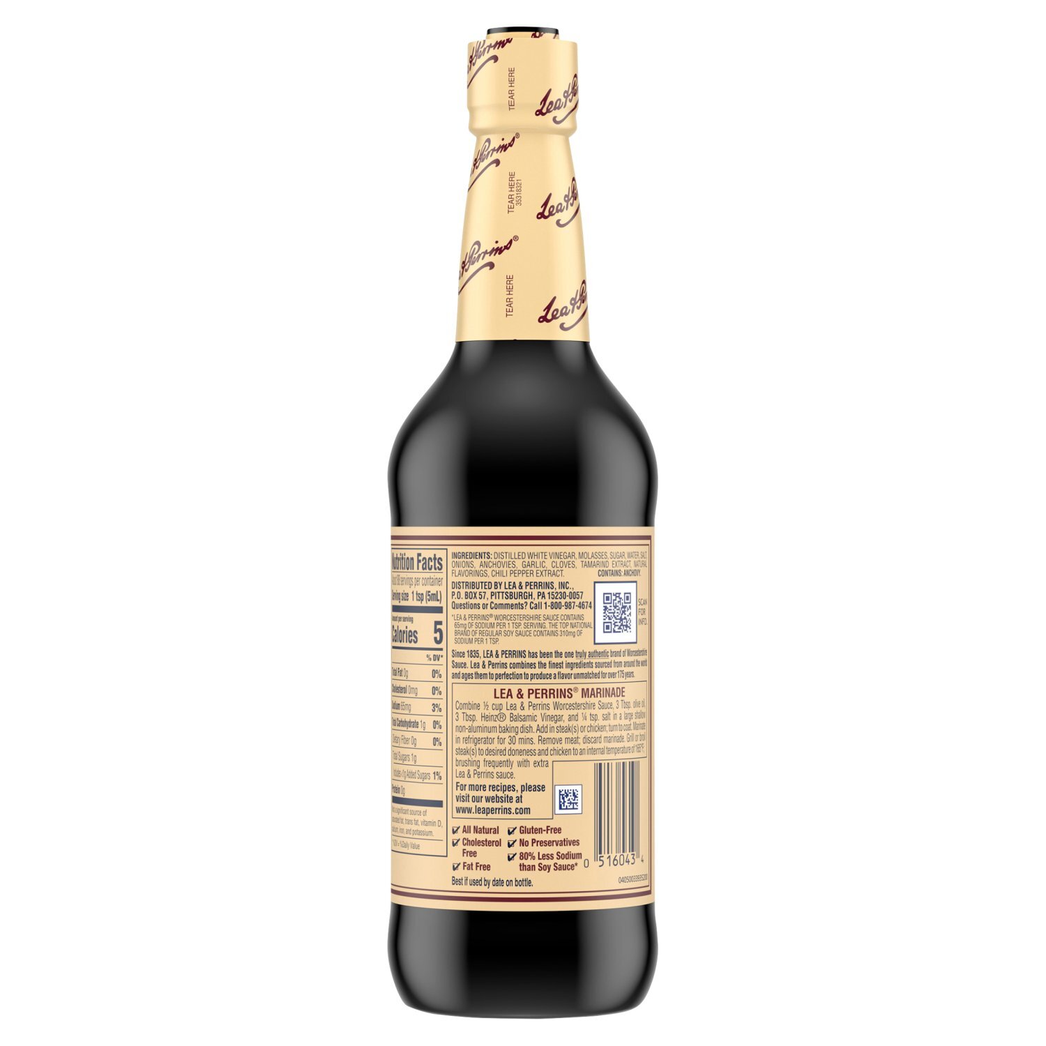 Lea & Perrins The Original Worcestershire Sauce, 15 fl oz Image 5 of 7