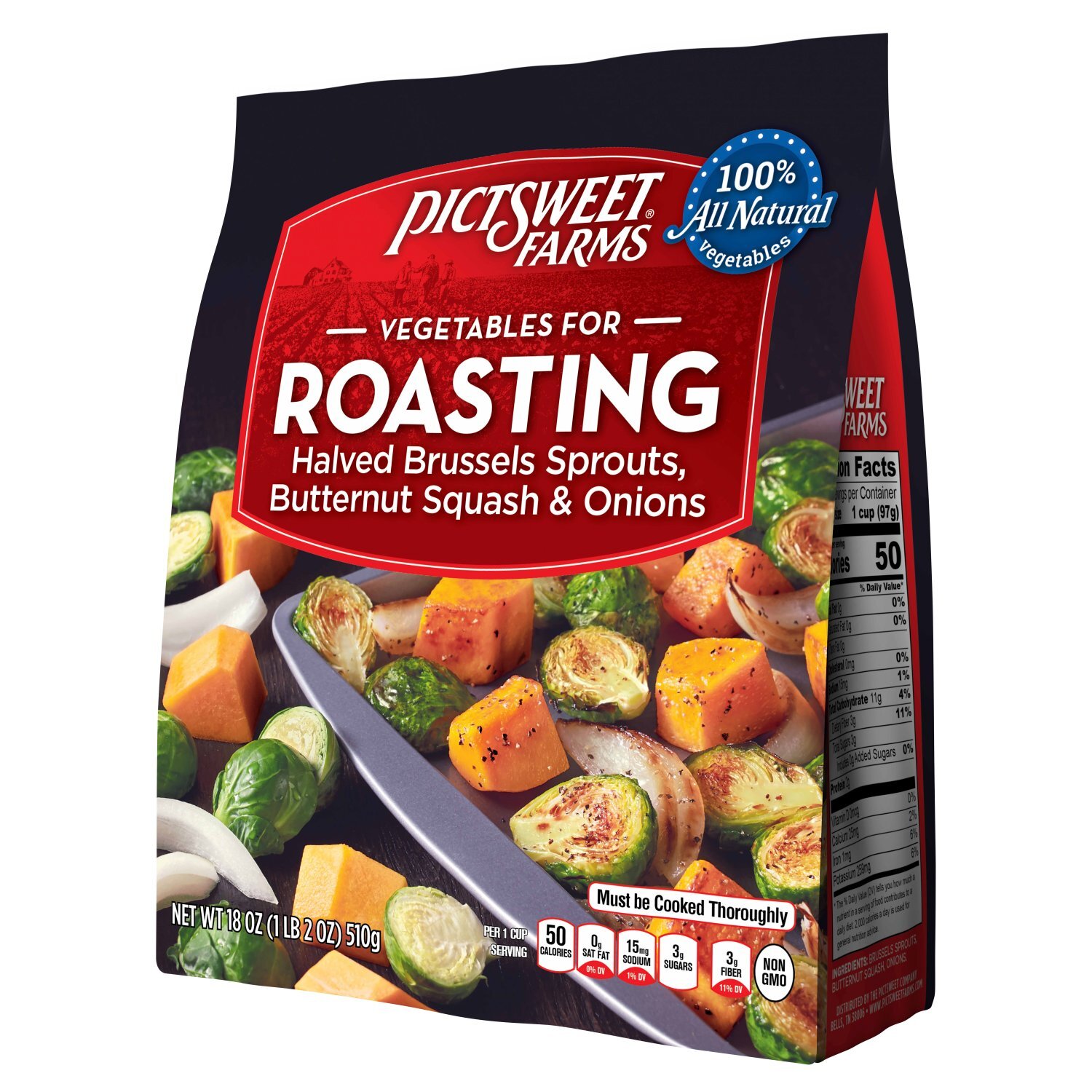 Pictsweet Farms Vegetables for Roasting Halved Brussels Sprouts