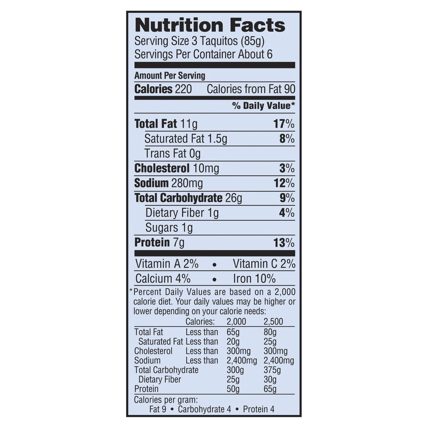 El Monterey Chicken & Cheese Taquitos, 20 count, 20 oz Image 5 of 13