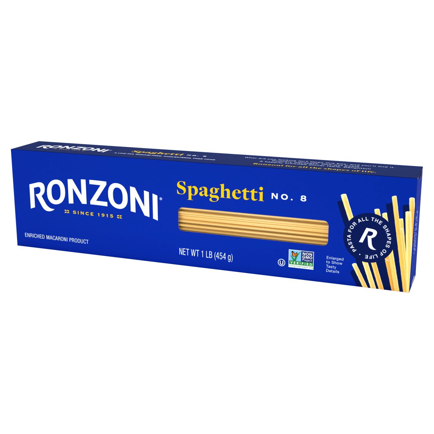 Ronzoni No. 8 Spaghetti Pasta, 1 lb - The Fresh Grocer