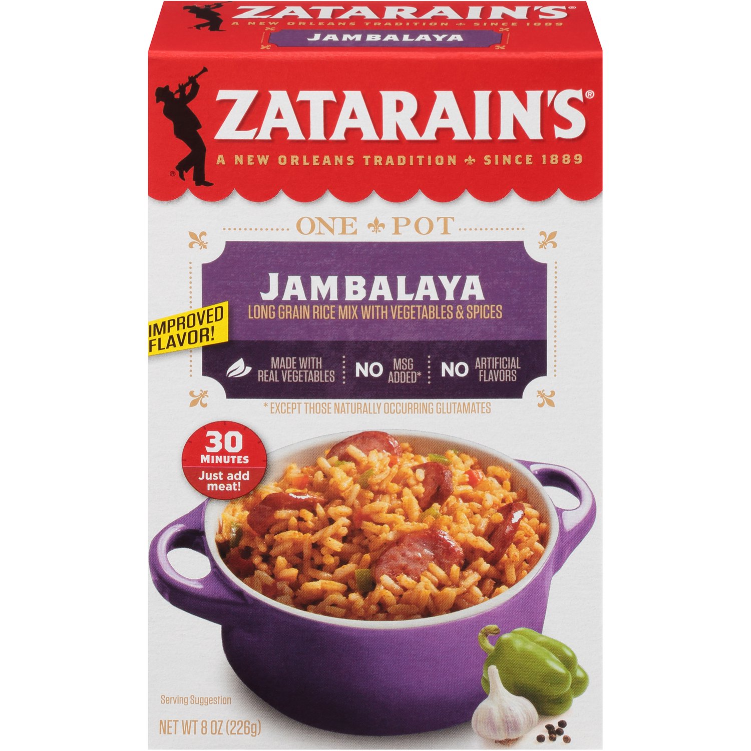  Zatarain's Jambalaya with Sausage Frozen Entree (5