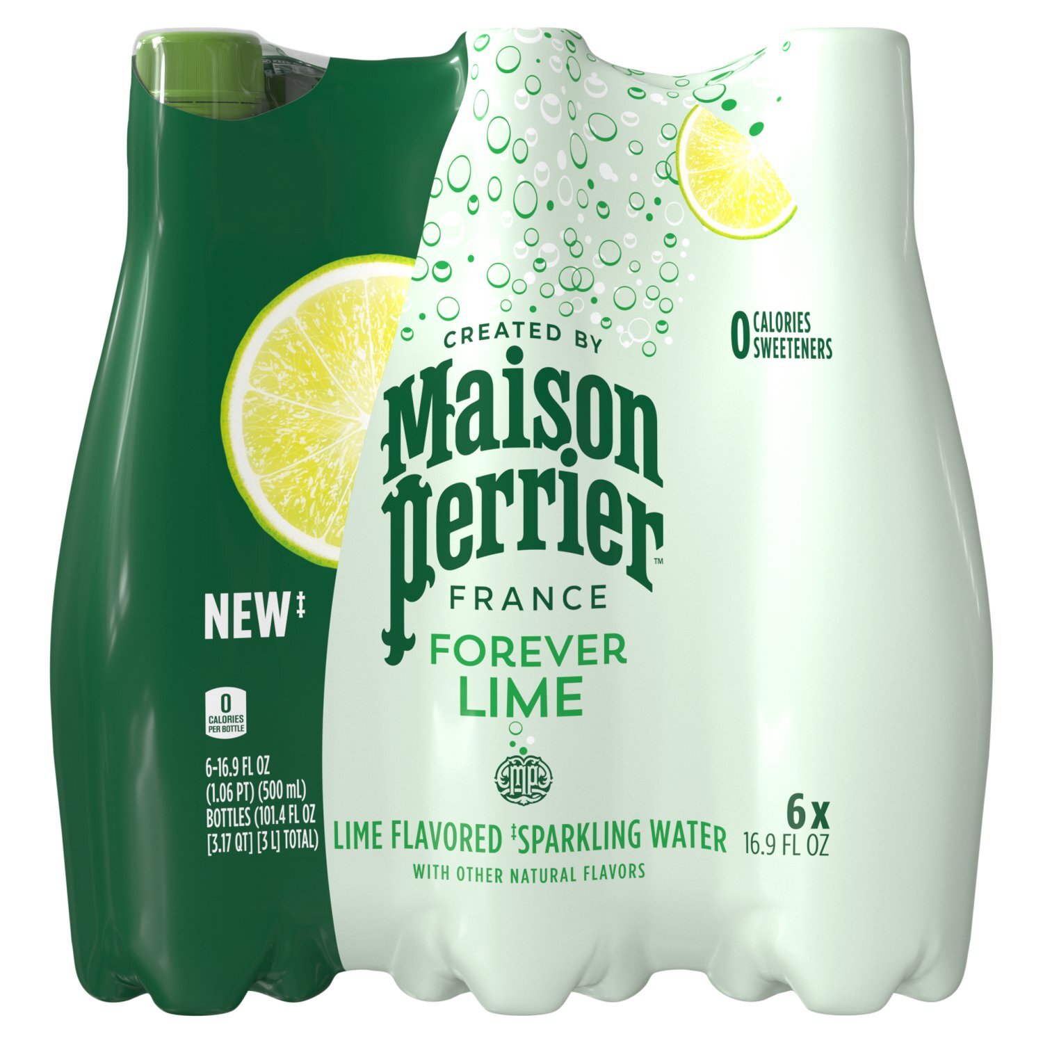 Maison Perrier Forever Lime Flavored Sparkling Water, 16.9 Maison Perrier Forever Lime Flavored Sparkling Water, 16.9