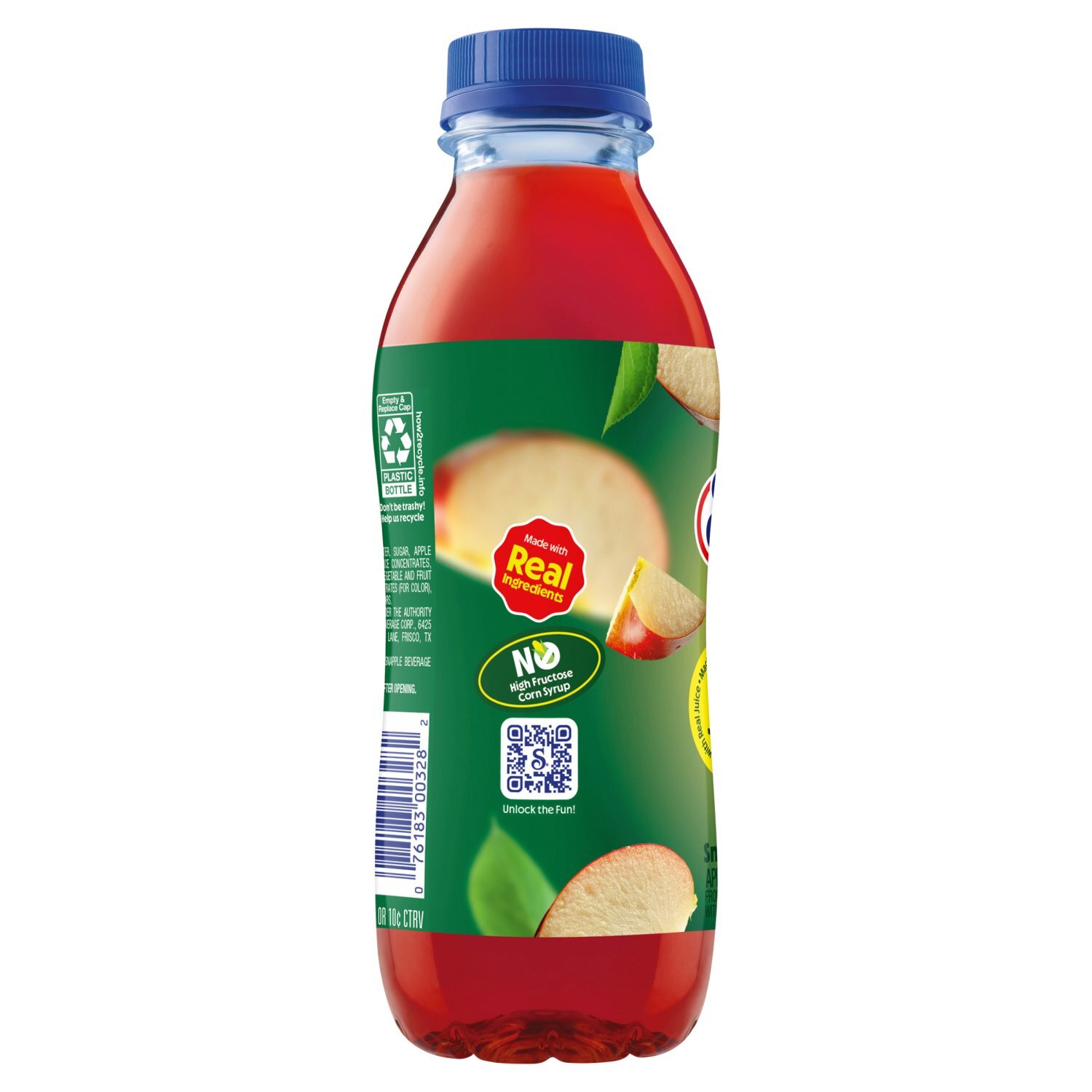 Snapple Apple Juice Drink Blend, 16 fl oz - Fairway