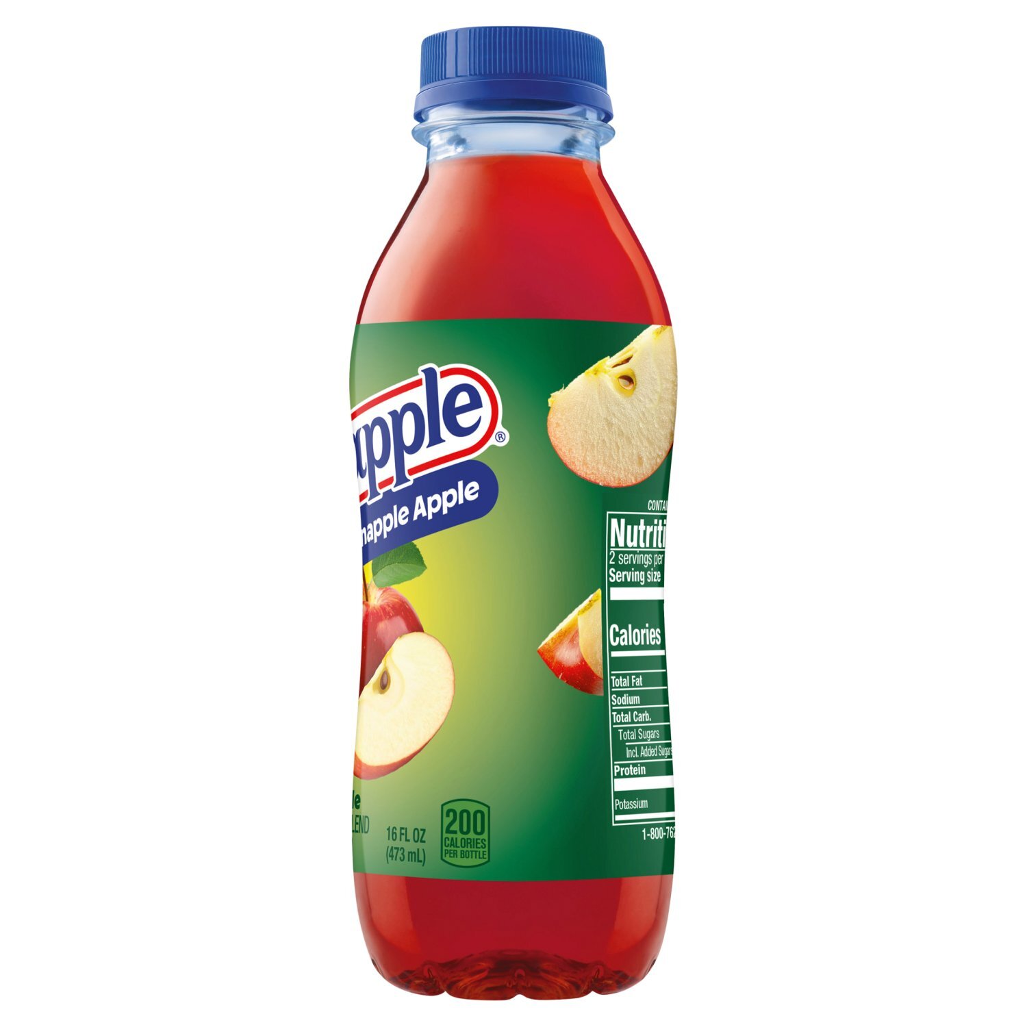 Apple - syu Snapple Apple Juice Drink Blend, 16 fl oz - Fairway