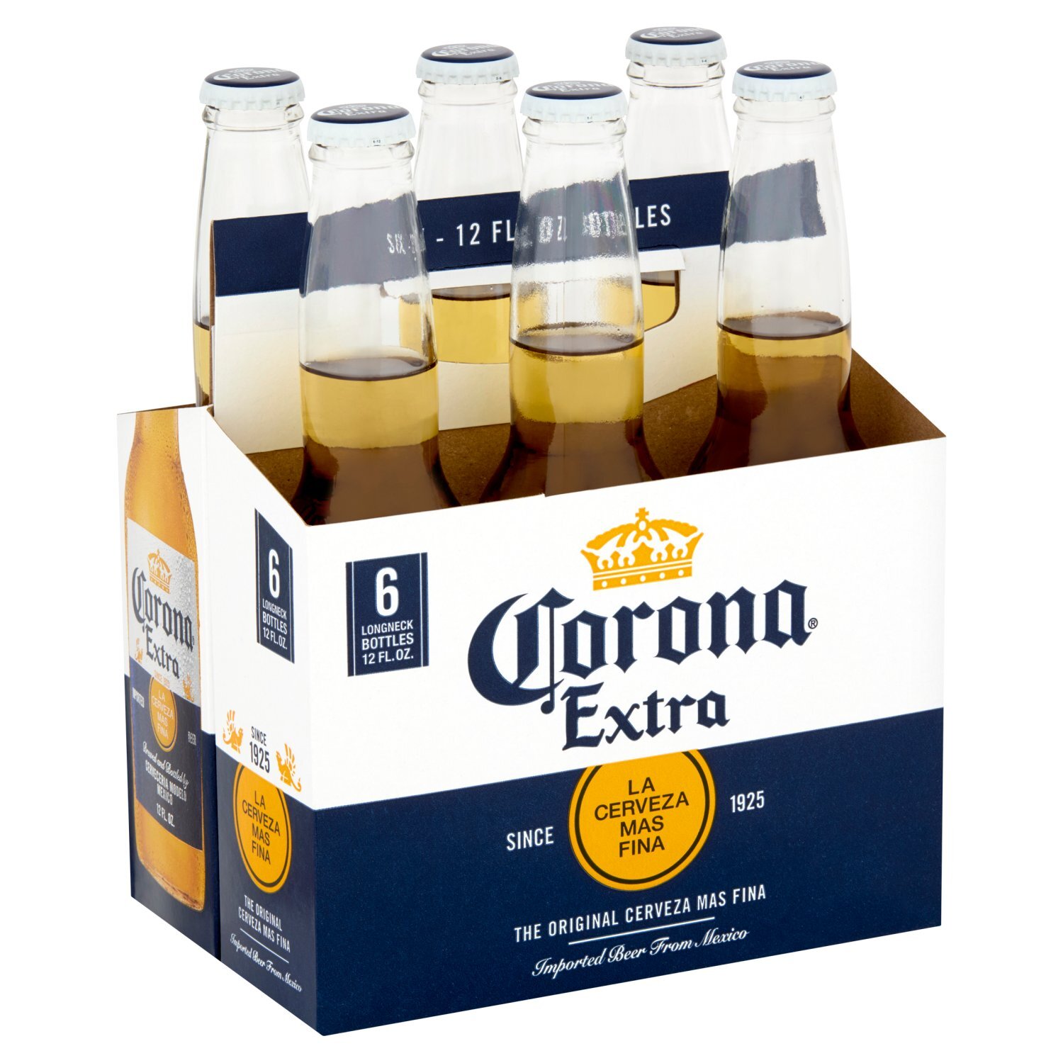 Corona Extra Beer, 12 fl oz, 6 count - Fairway