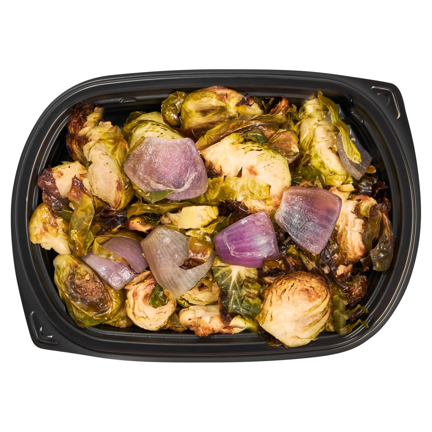 Roasted Brussels Sprouts & Onions