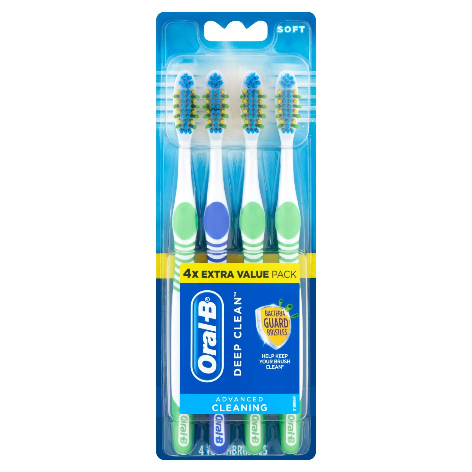 4 Toothbrushes