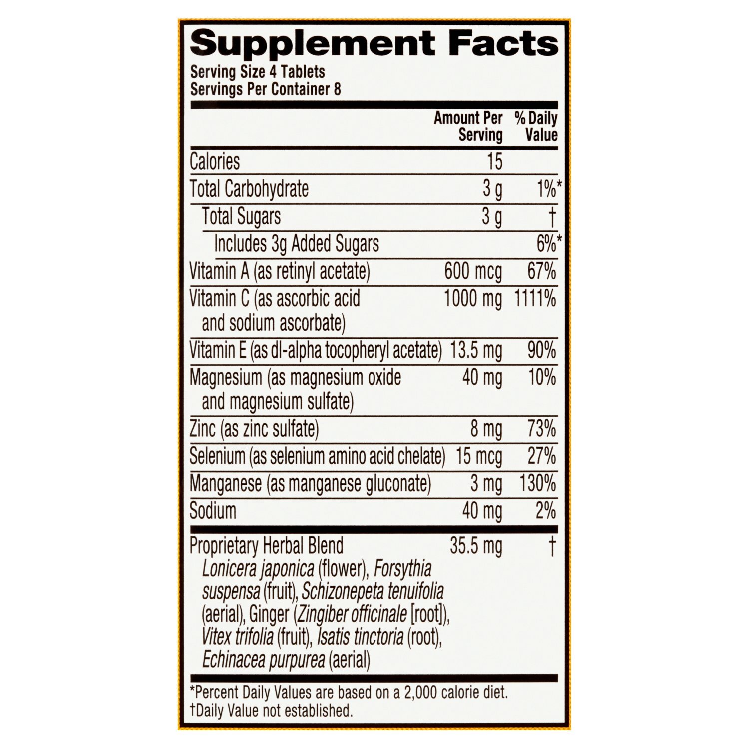 Airborne Original Citrus Chewable Tablets, 32 count Image 2 of 5