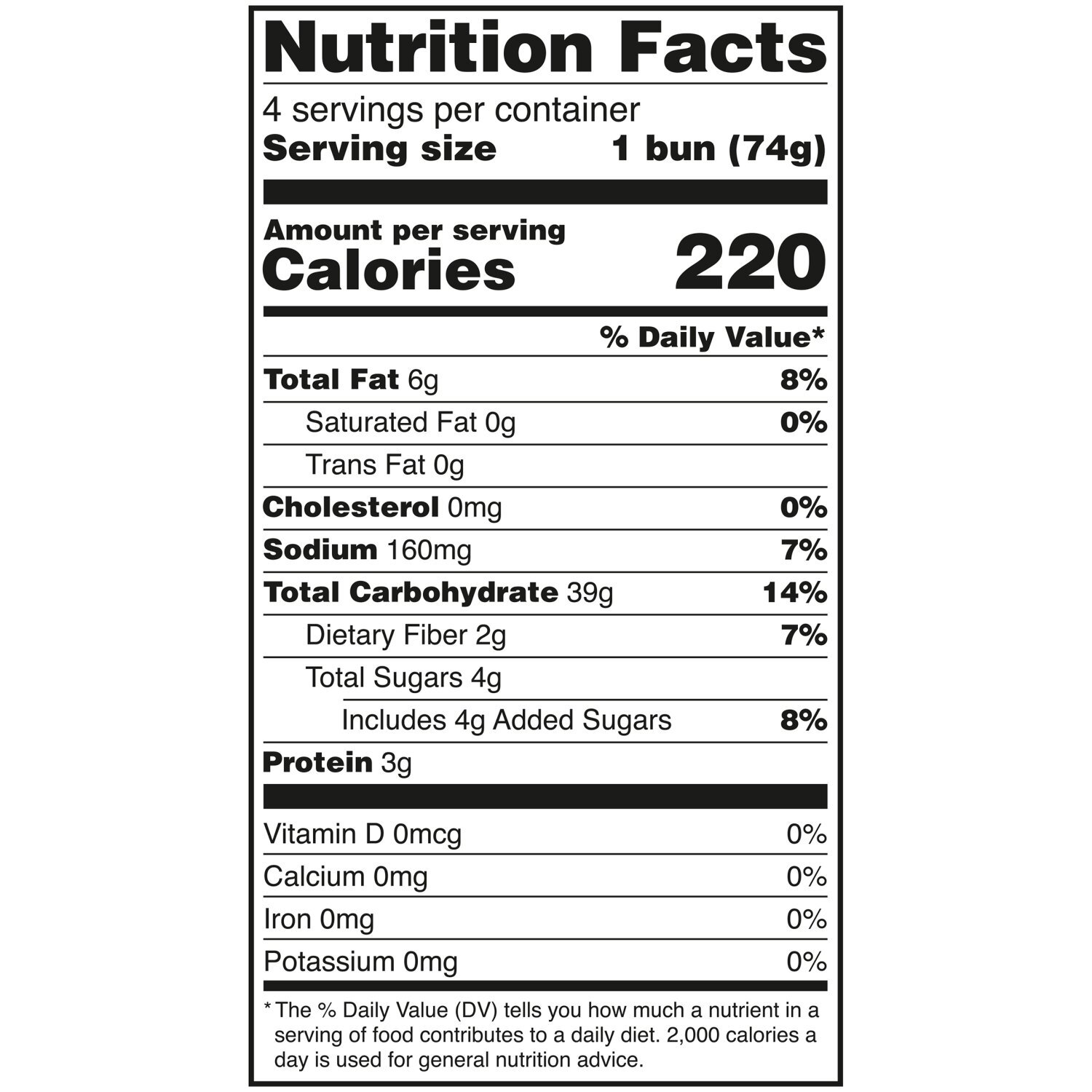Udi's Gluten Free Classic Hamburger Buns, 10.4 oz Image 4 of 11