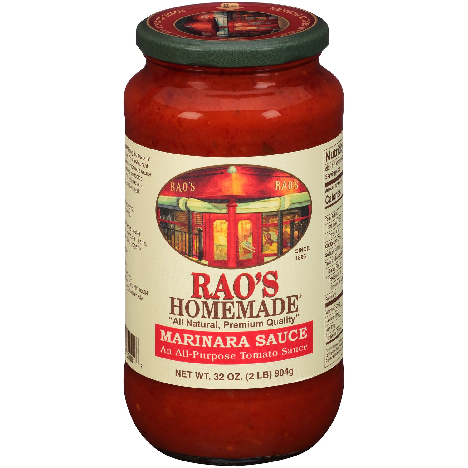 Raos Homemade Marinara Sauce, 32 oz