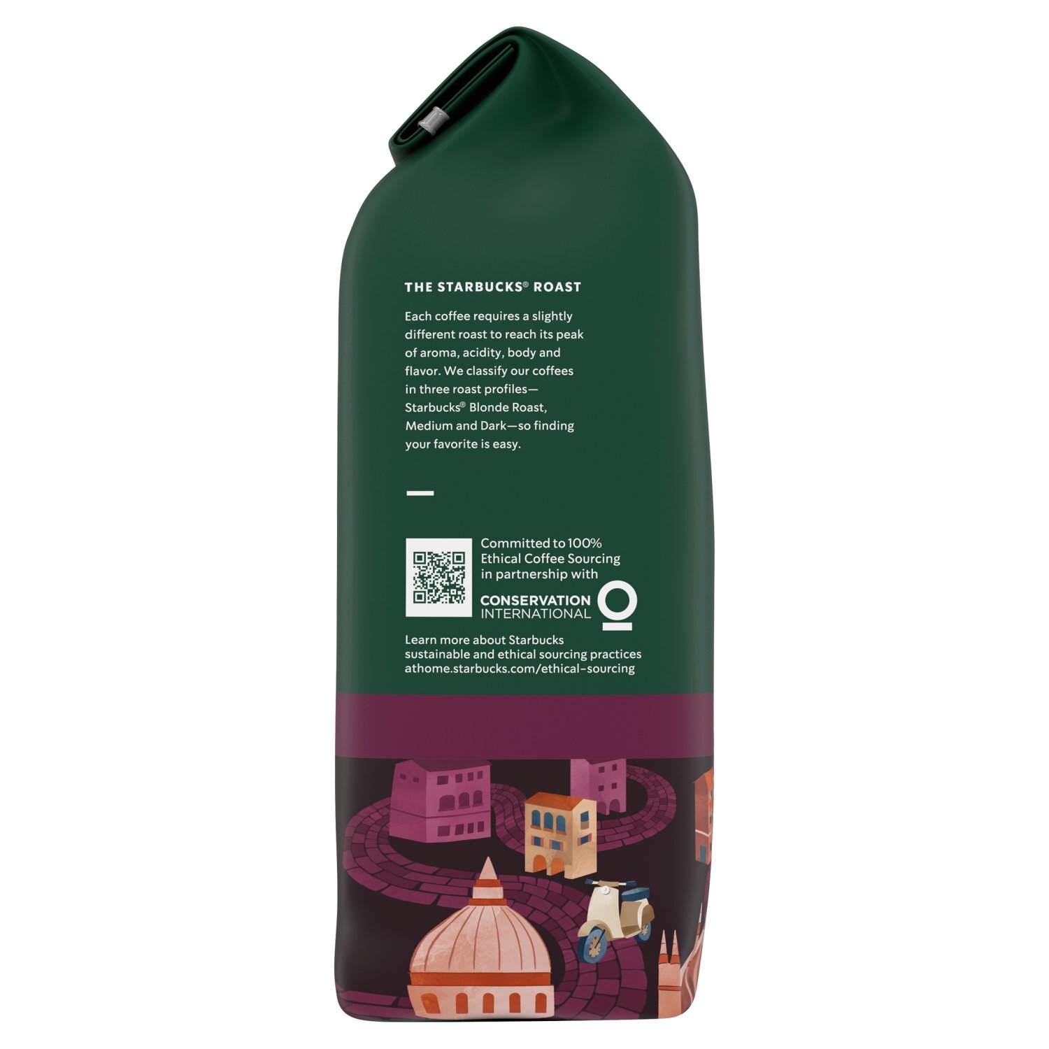 Starbucks Dark Italian Roast 100% Arabica Ground Coffee, 12 oz Image 5 of 8