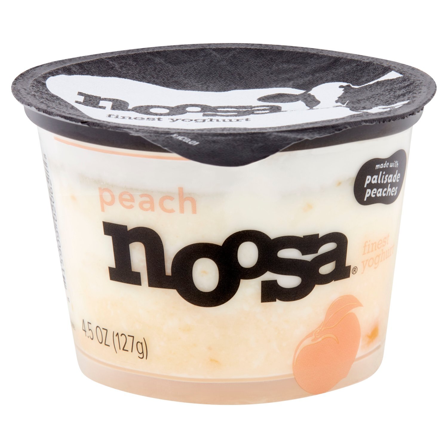 Noosa Peach Finest Yoghurt, 4.5 oz - The Fresh Grocer