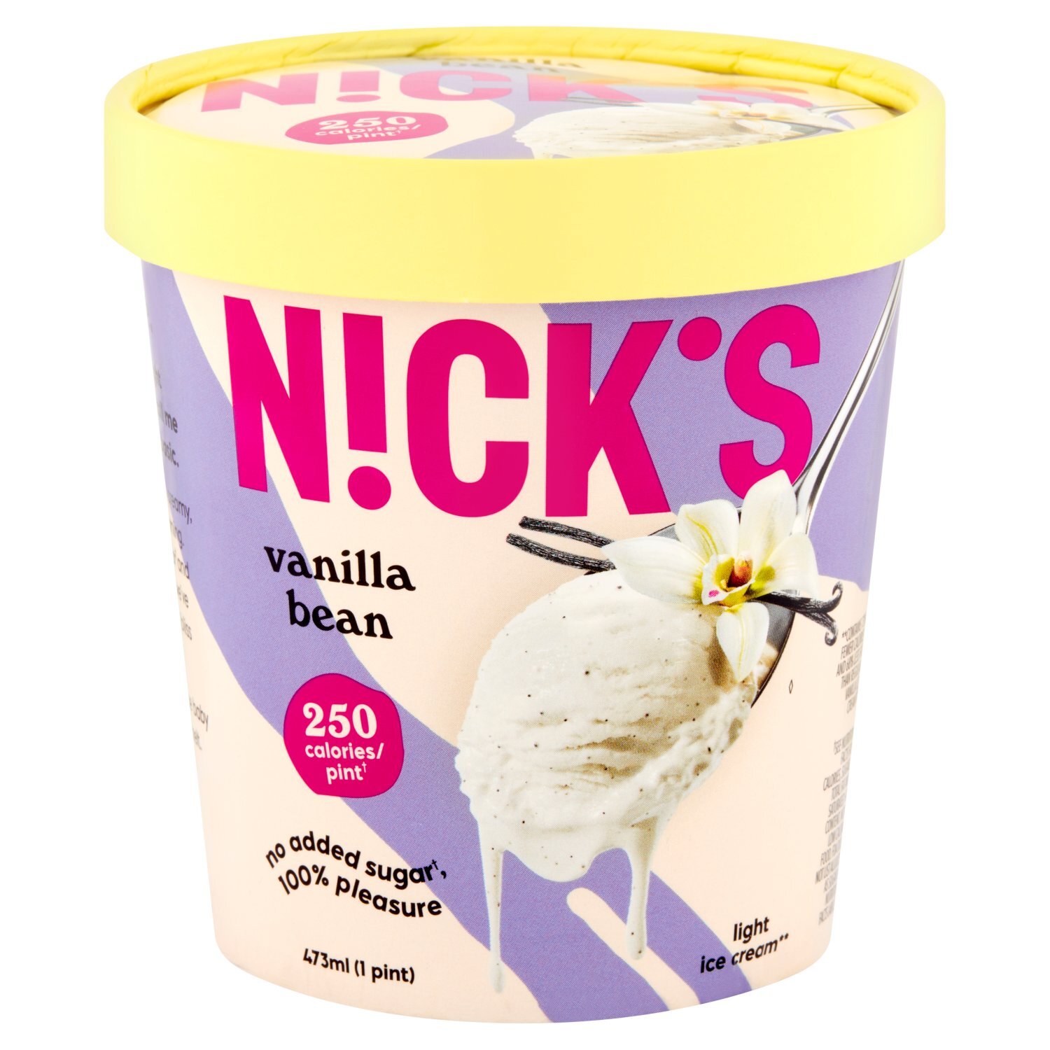 Nick's Vanilla Bean Light Ice Cream, 1 pint - Gourmet