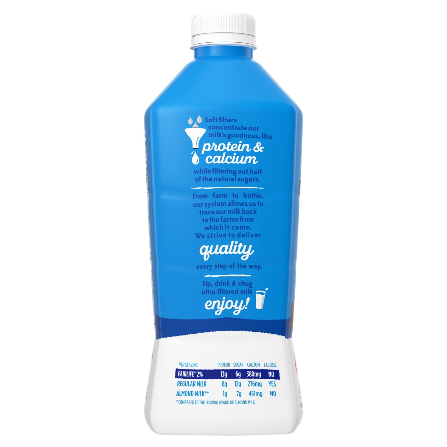 Fairlife 2% Reduced Fat Ultra-Filtered Milk, 52 fl oz Image 4 of 6