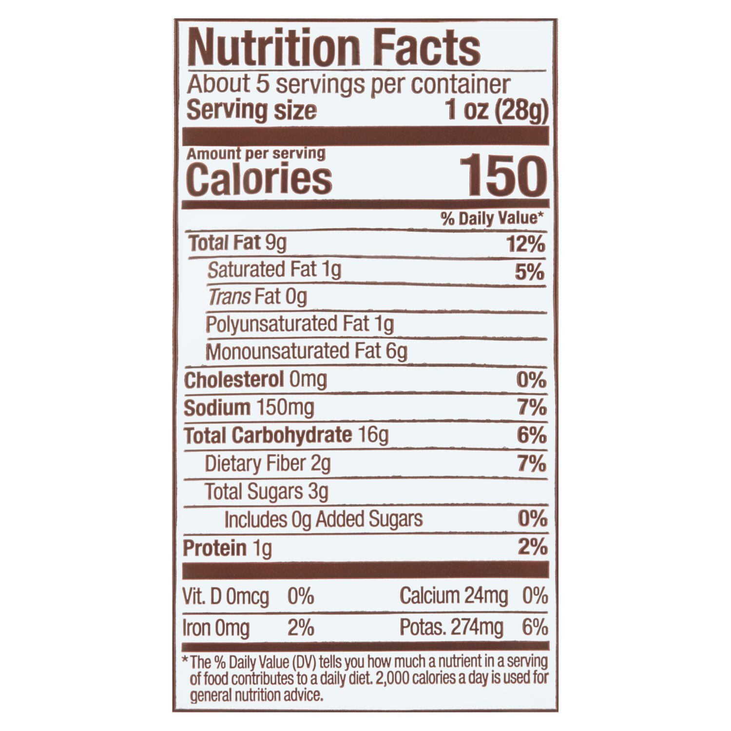 Jackson's Avocado Oil Sea Salt Kettle Cooked Sweet Potato Chips, 5 oz Image 2 of 5