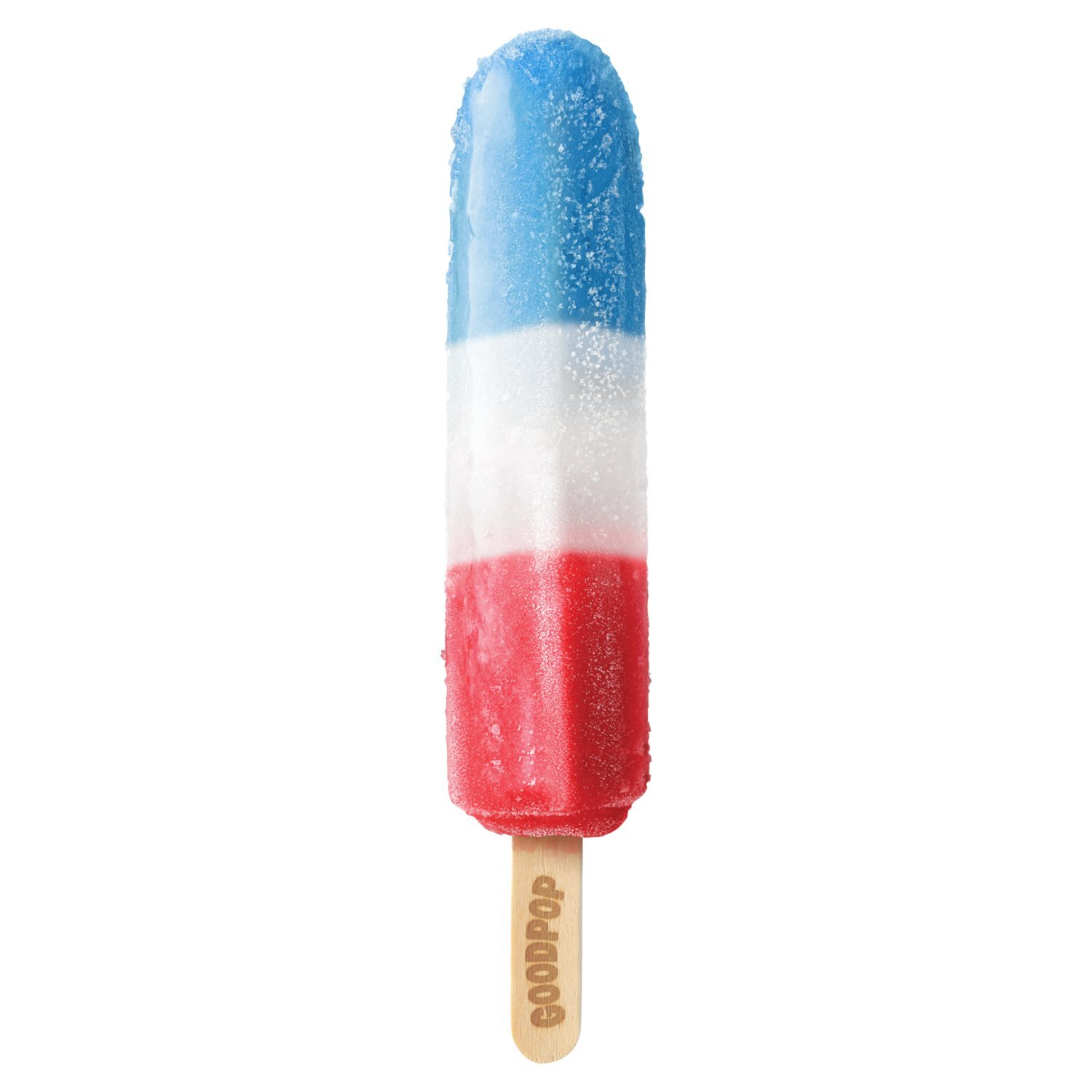 GoodPop Cherry n' Lemonade Red, White & Blue Pops, 1.65 fl oz, 8