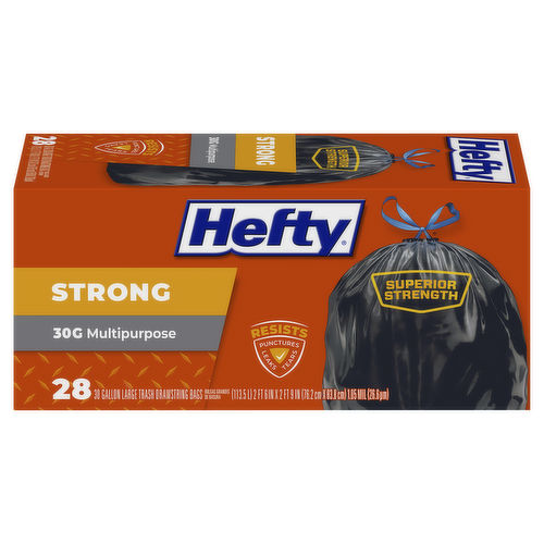 Hefty Small Trash Bags, Fabuloso Scent, 4 Gallon, 52 Count