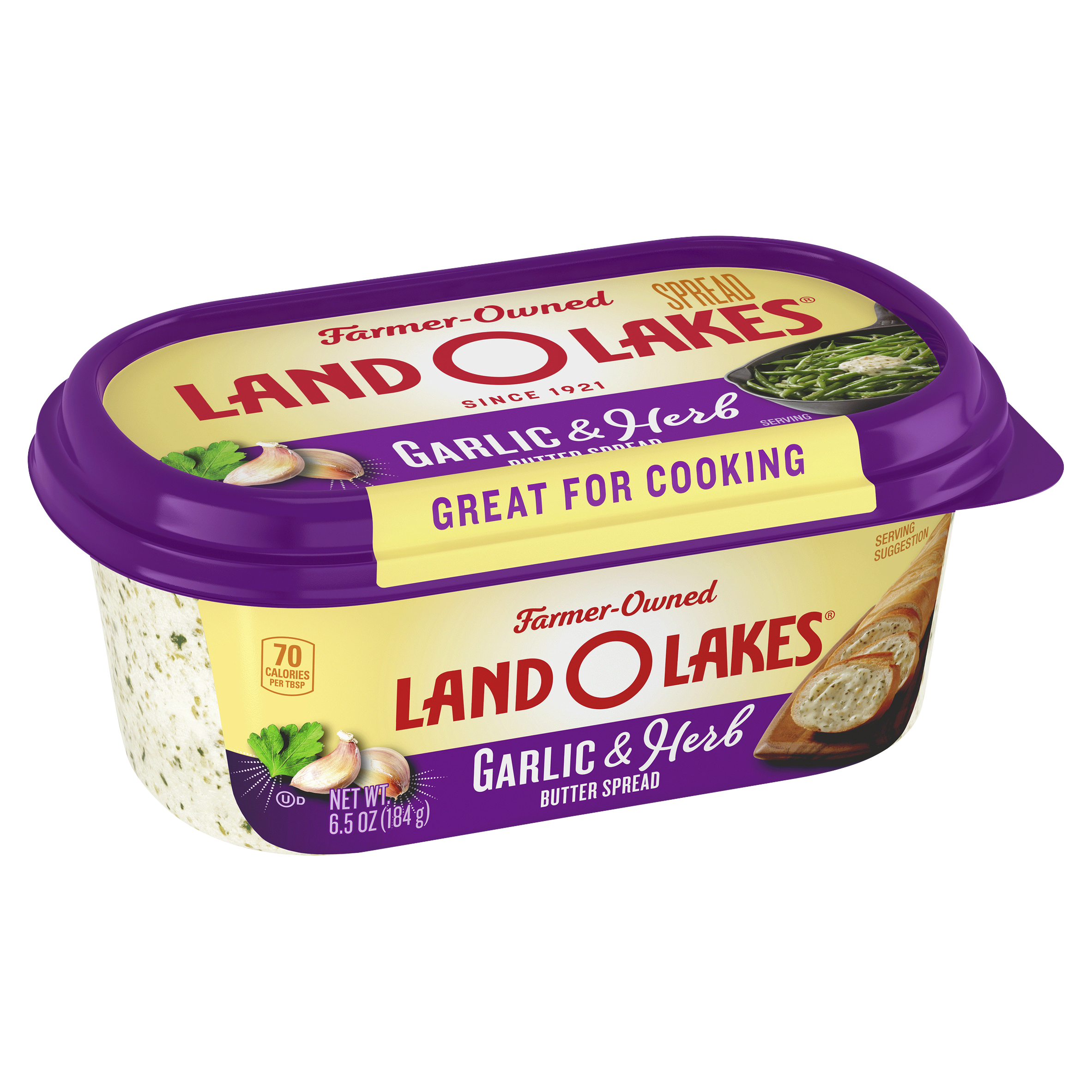 Land O Lakes Garlic & Herb Butter Spread, 6.5 oz