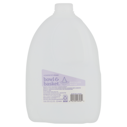 Bowl & Basket Distilled Water, 1 gal