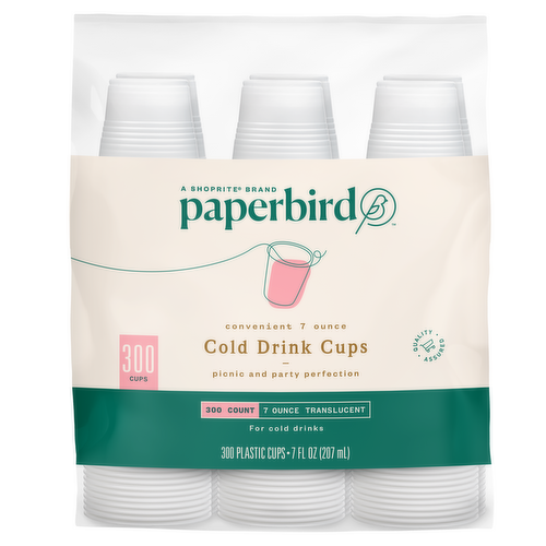 Solo Write on Disposable Plastic Cups, Printed, 18Oz, 22 Count