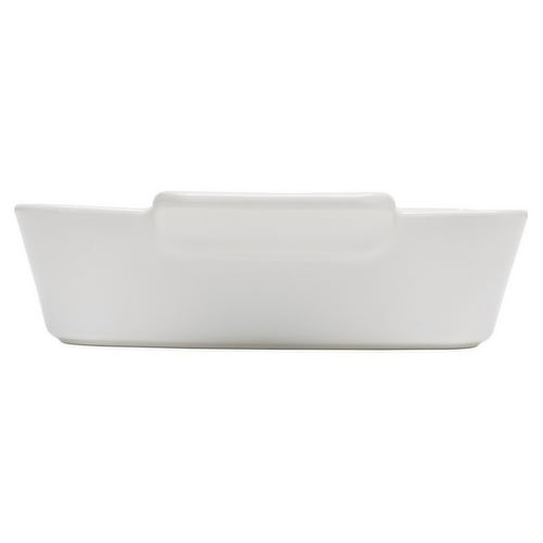 GoodCook Ceramic Stoneware 8x8 inch square cake Pan,, 2 quart white