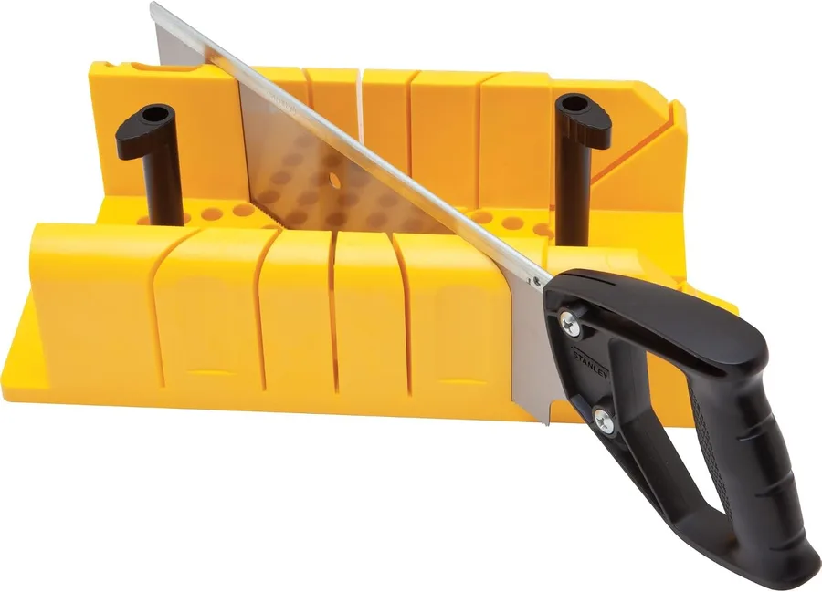 STANLEY Clamping Miter Box and Saw Set