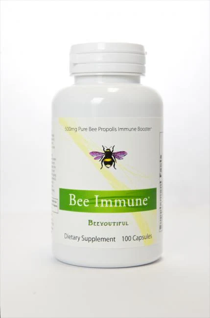 Beeyoutiful Bee Propolis, 100 capsules bottle