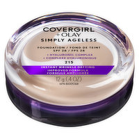 Cover Girl - +Olay Simply Ageless Foundation - Natural Ivory, 12 Gram