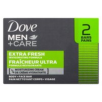 Dove - Men's Soap Fresh, 2 Each