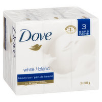 Dove - Bar White, 106 Each