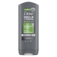 Dove - Men+Care Elements Minerals+Sage Face & Body Wash, 400 Millilitre